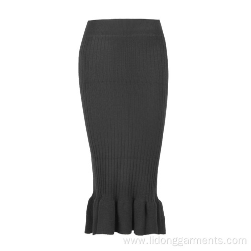 Women Loose Casual Skirt Fishtail Half-length Skirt